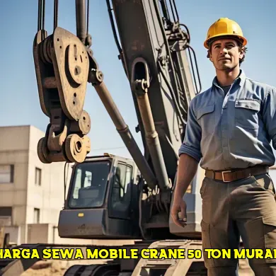 Mengenal Harga Sewa Mobile Crane 50 Ton di Proyek Konstruksi
